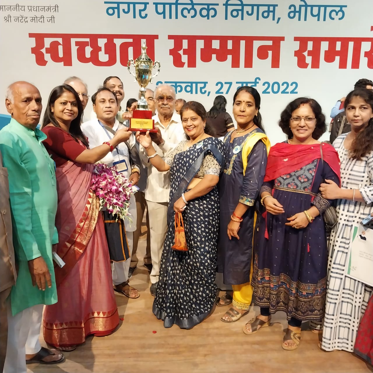 सहकारिता से जीती भारत नगर ने स्वच्छता की जंग