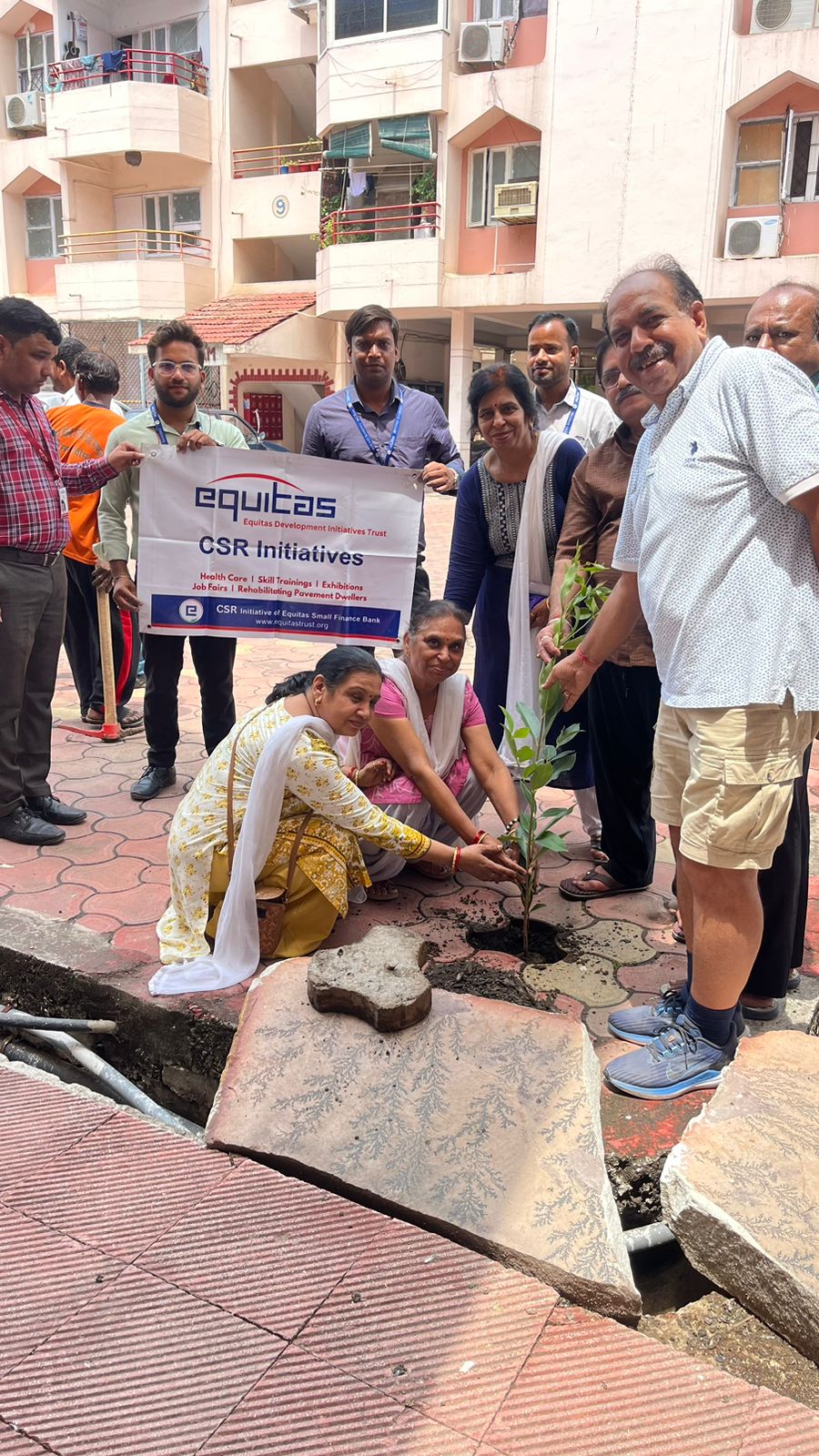 इक्विटास बैंक के प्रशंसकों ने चलाई पर्यावरण बचाने की मुहिम