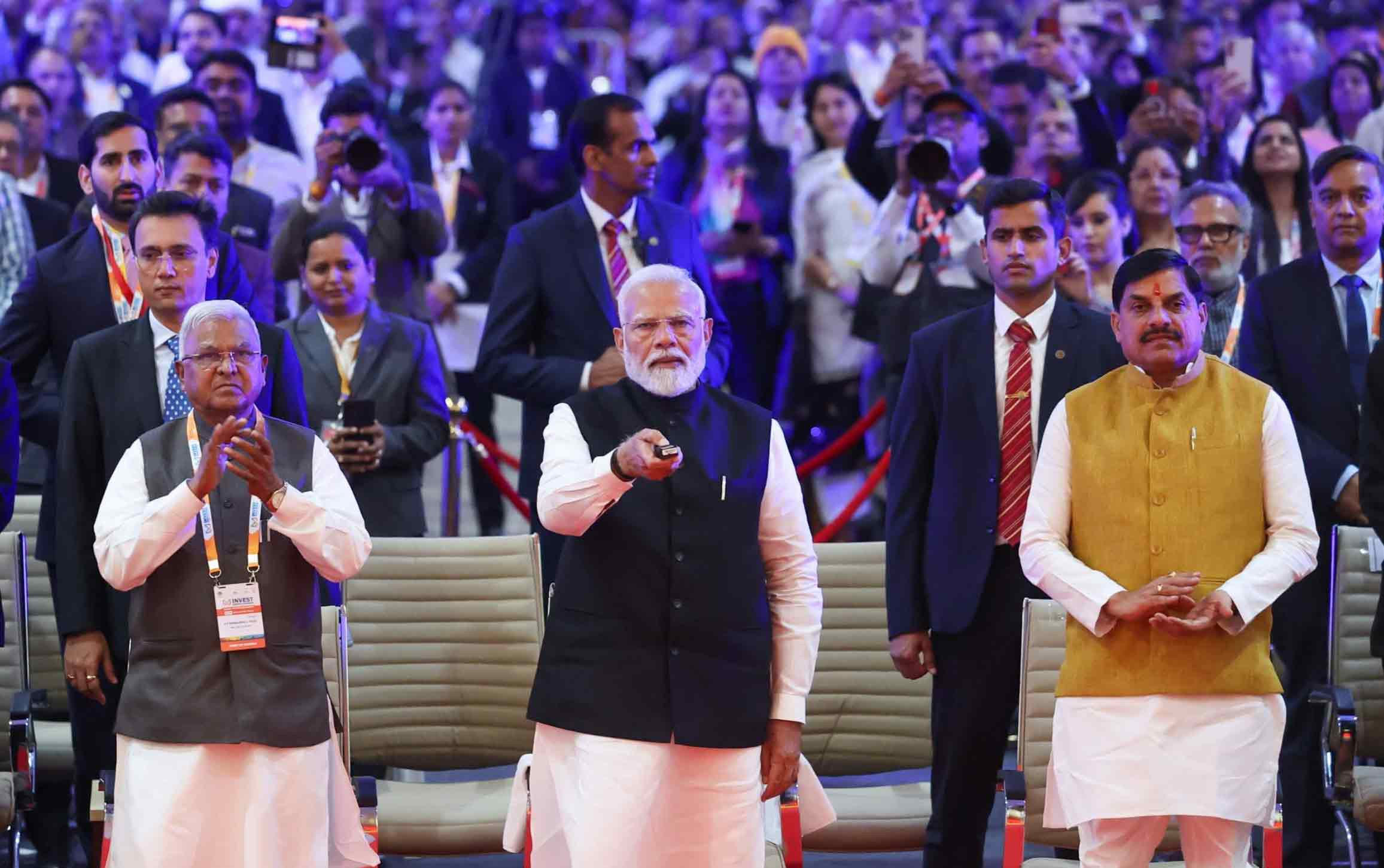 भयमुक्त मध्यप्रदेश में अब निवेशकों को मुनाफे की गारंटी बोले प्रधानमंत्री नरेन्द्र मोदी