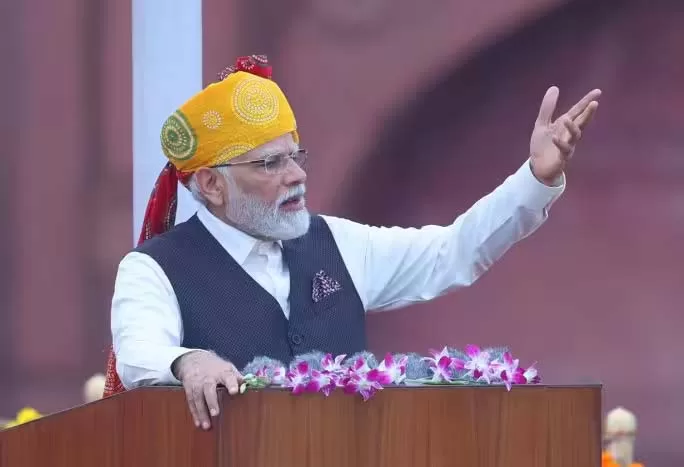 प्रधानमंत्री नरेन्द्र मोदी ने हिंदुस्तान के विश्वगुरु बनने का खाका प्रस्तुत किया.